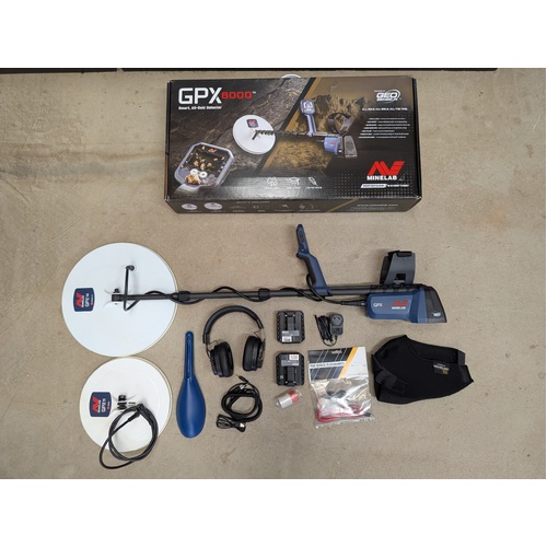 Minelab GPX 6000 Metal Detector Second Hand