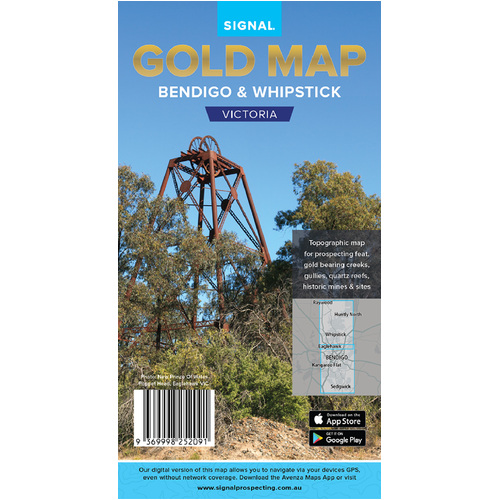 Signal Gold Map - Bendigo & Whipstick