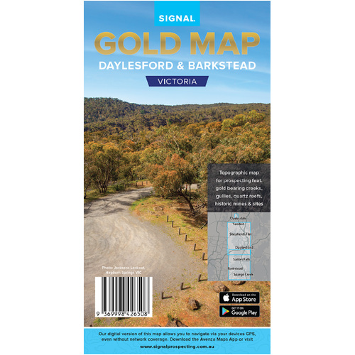 Signal Gold Map - Daylesford & Barkstead