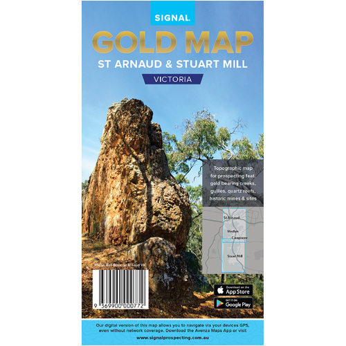 Signal Gold Map - St Arnaud & Stuart Mill