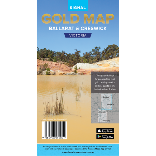 Signal Gold Map - Ballarat & Creswick