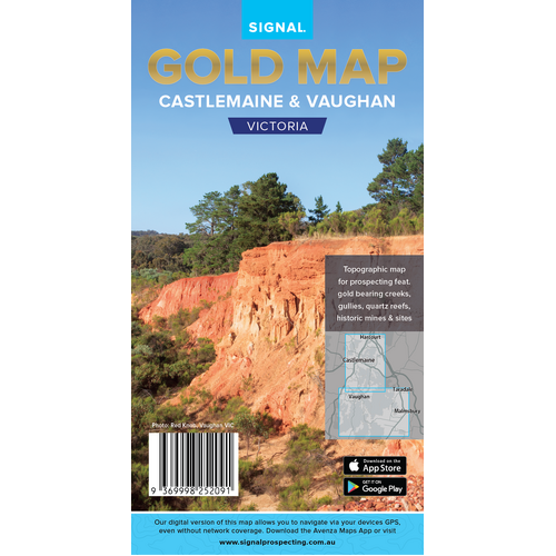 Signal Gold Map - Castlemaine & Vaughan