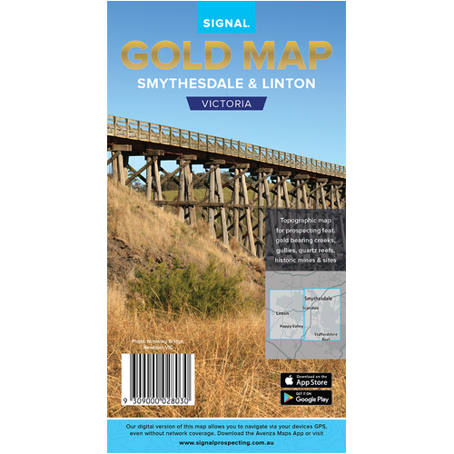 Signal Gold Map - Smythesdale & Linton