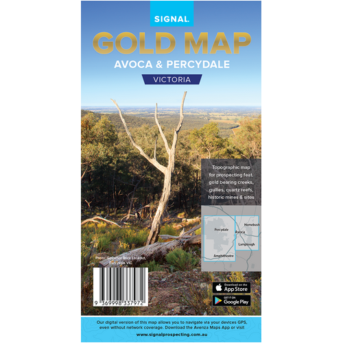Signal Gold Map -Avoca & Percydale