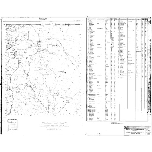 Echunga Mines Mapsheet