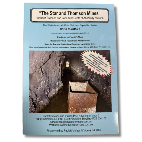 Adventurer Maps The Star and Thomson Mines