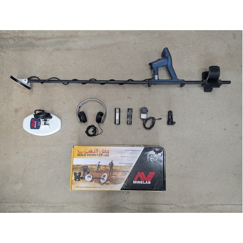Minelab GM1000 Metal Detector Second Hand