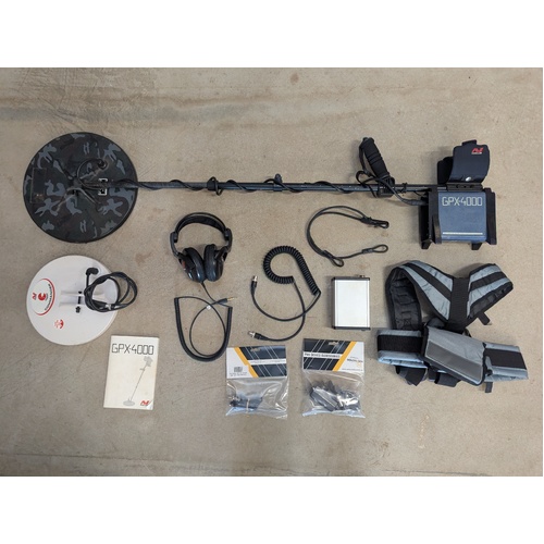 Minelab GPX 4000 Metal Detector Second Hand
