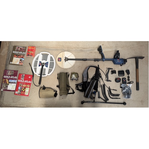 Minelab GPZ 7000 Metal Detector Second hand