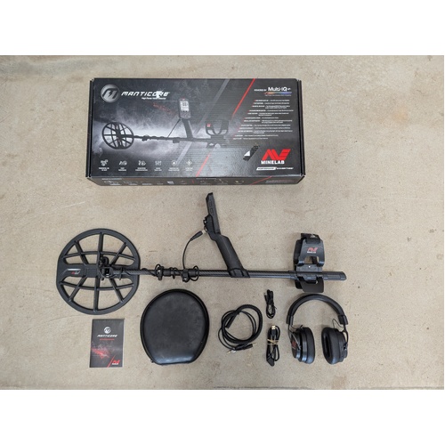 Minelab Manticore Metal Detector Second Hand